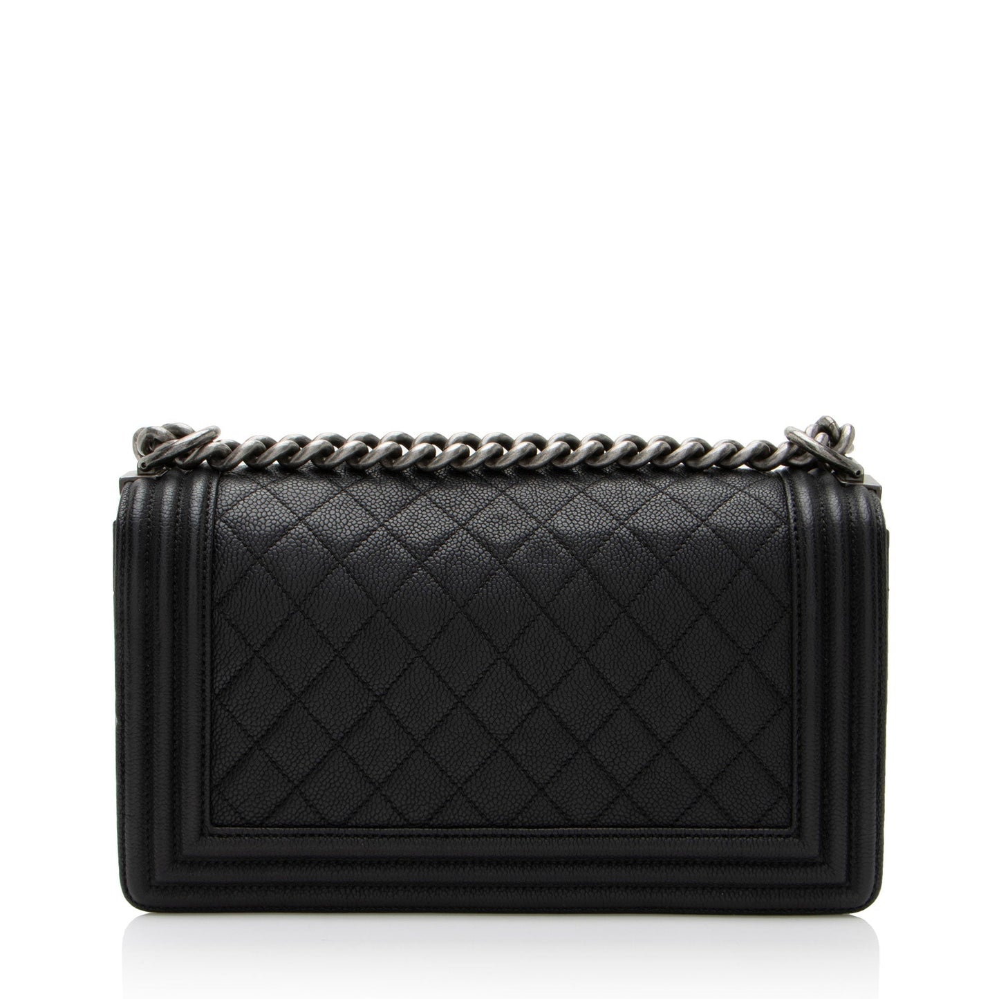 Chanel Caviar Leather Old Medium Boy Bag
