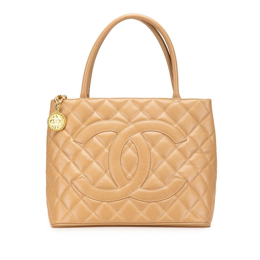 Chanel Caviar Medallion Tote