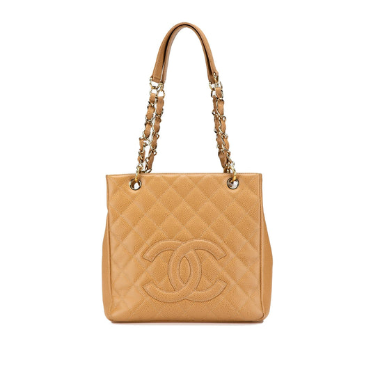 Chanel Caviar Petite Shopping Tote