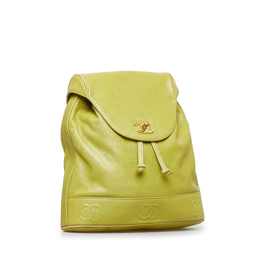 Chanel Caviar Triple CC Backpack