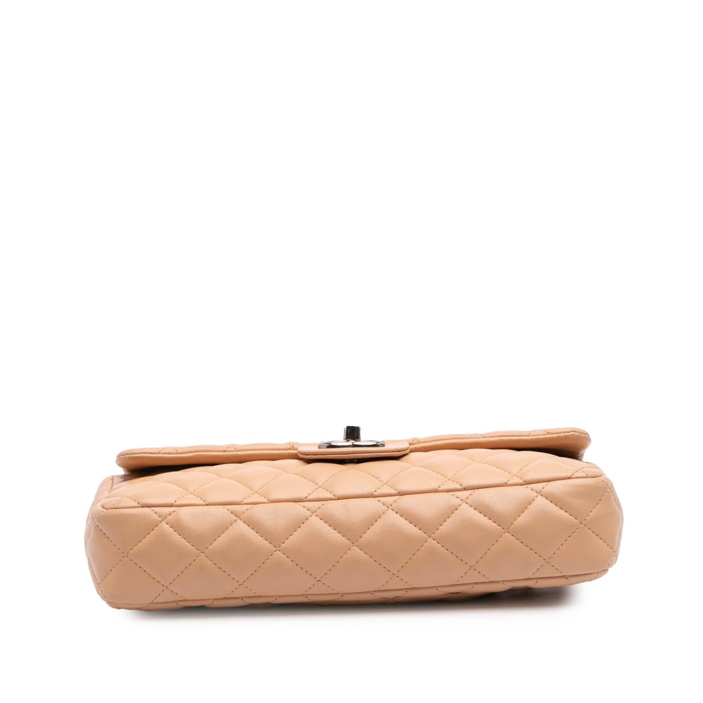 Chanel Classic Lambskin East West Single Flap