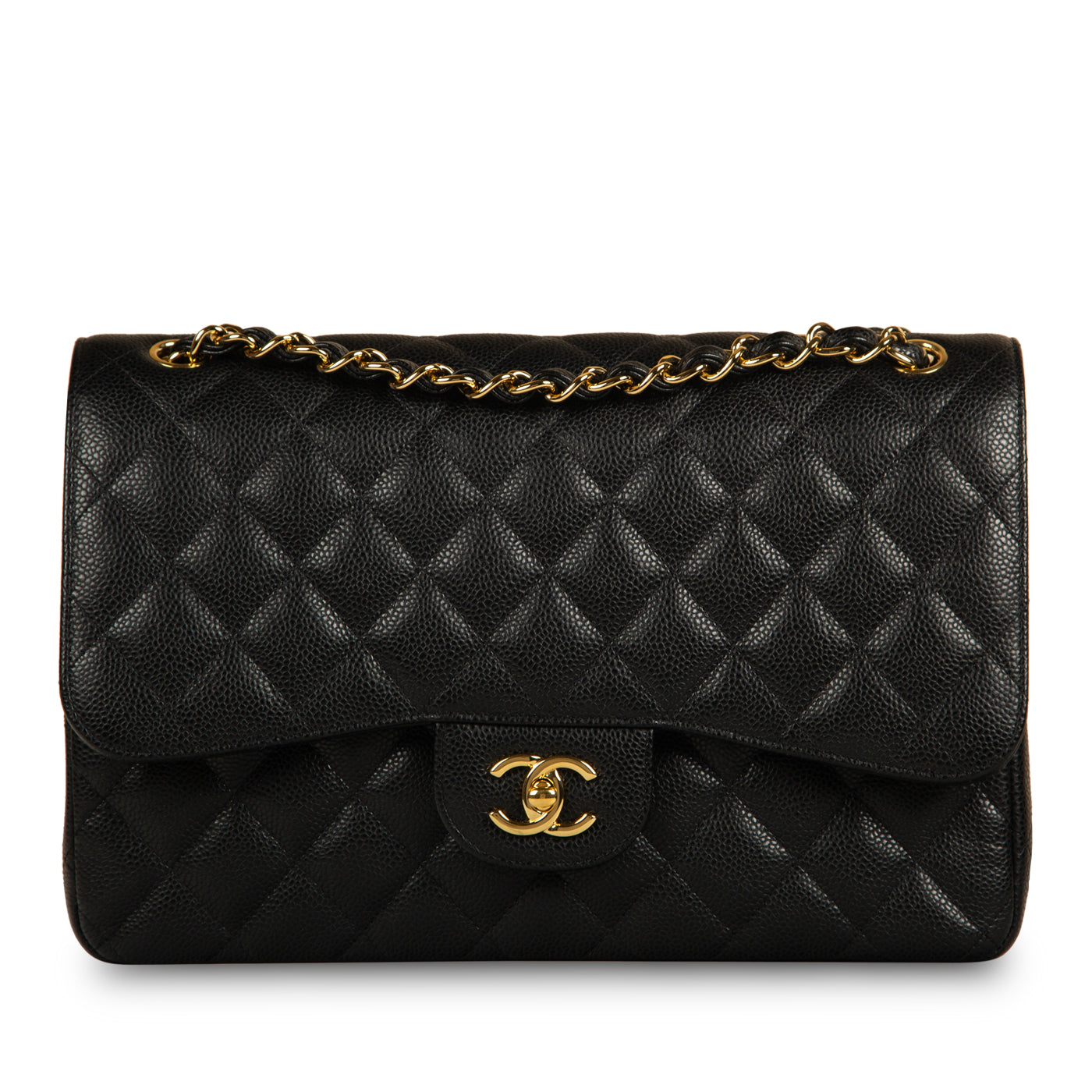 Chanel Classic Flap Bag - Jumbo - Caviar