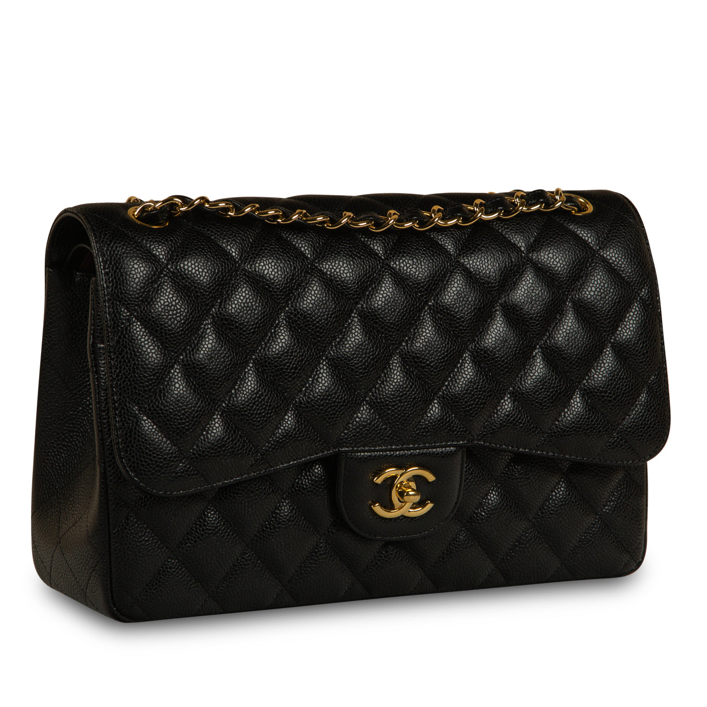 Chanel Classic Flap Bag - Jumbo - Caviar