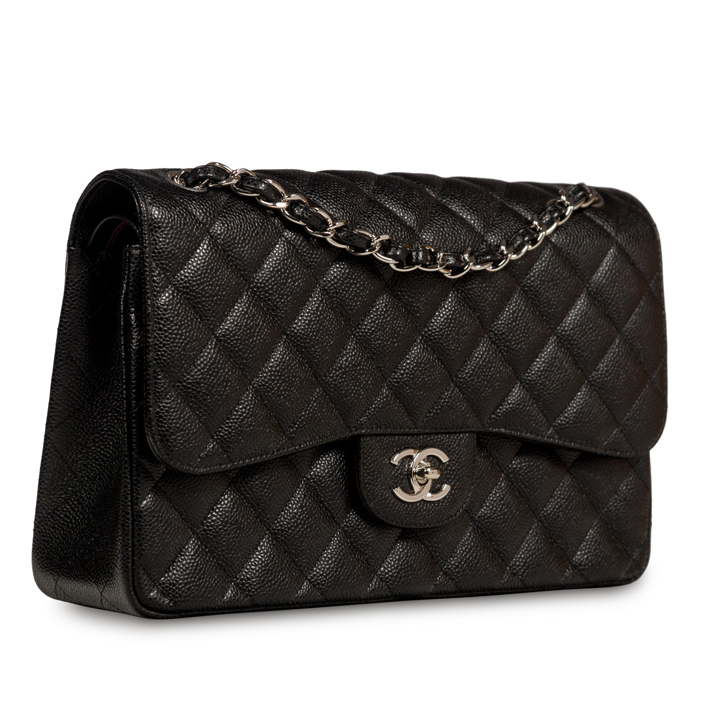 Chanel Classic Flap Bag - Jumbo - SHW