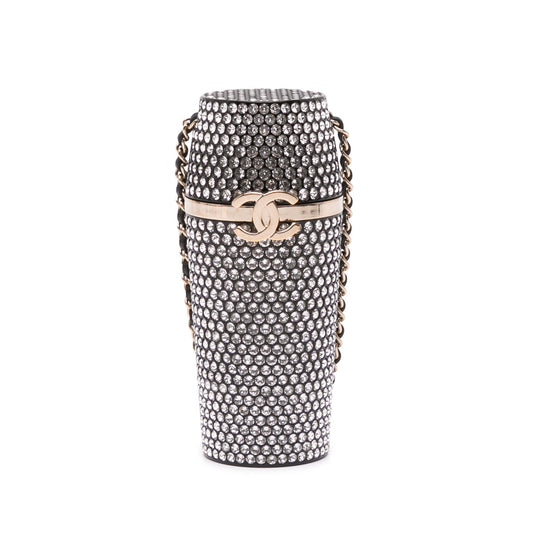 Chanel Crystal Lipstick Case on Chain (SHG-LNtVWT) Handbag
