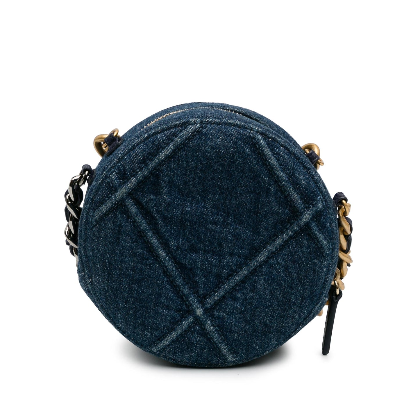 Chanel 19 Round Clutch with Chain (SHG-NNHtw0)