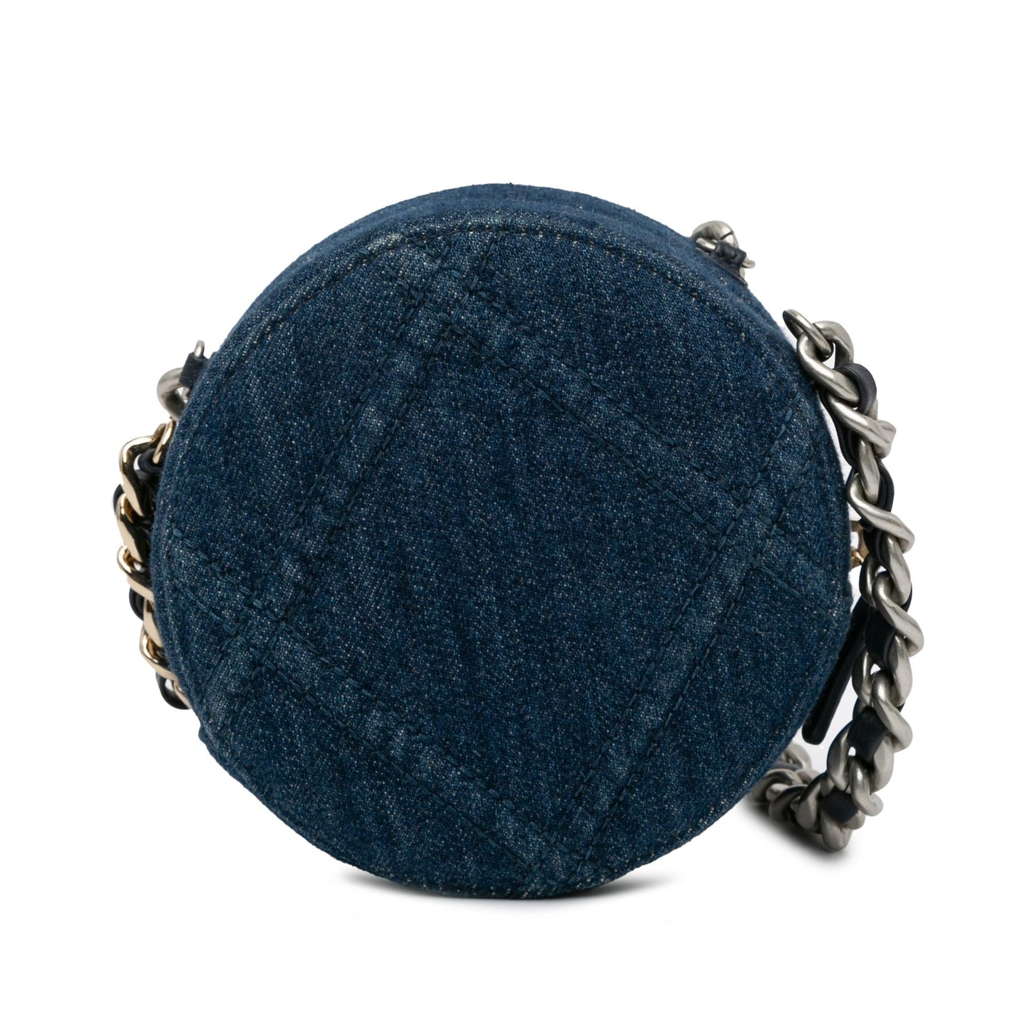 Chanel 19 Round Clutch with Chain (SHG-nBErSz)