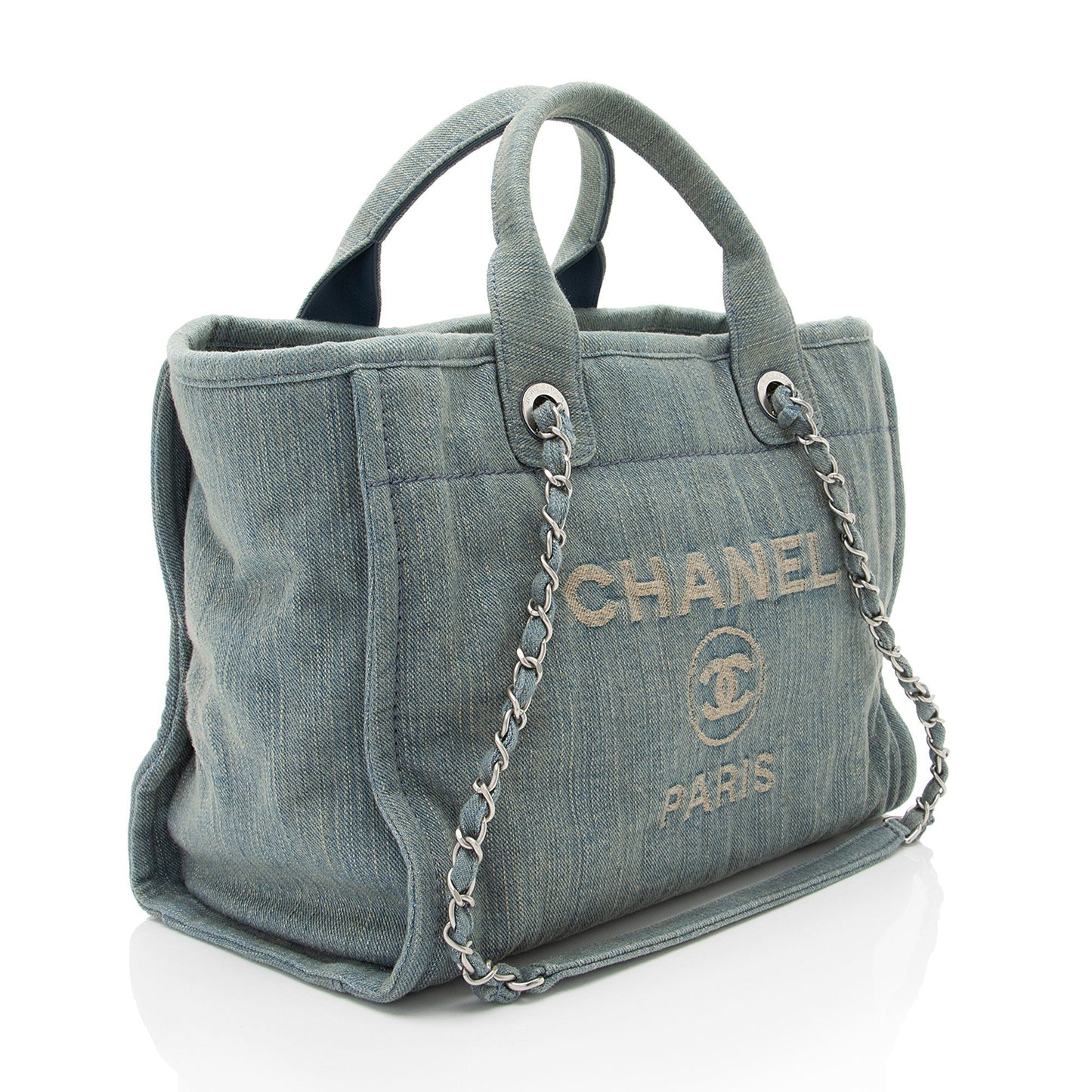 Chanel Deauville Small Tote (SHF-g3tqSW)