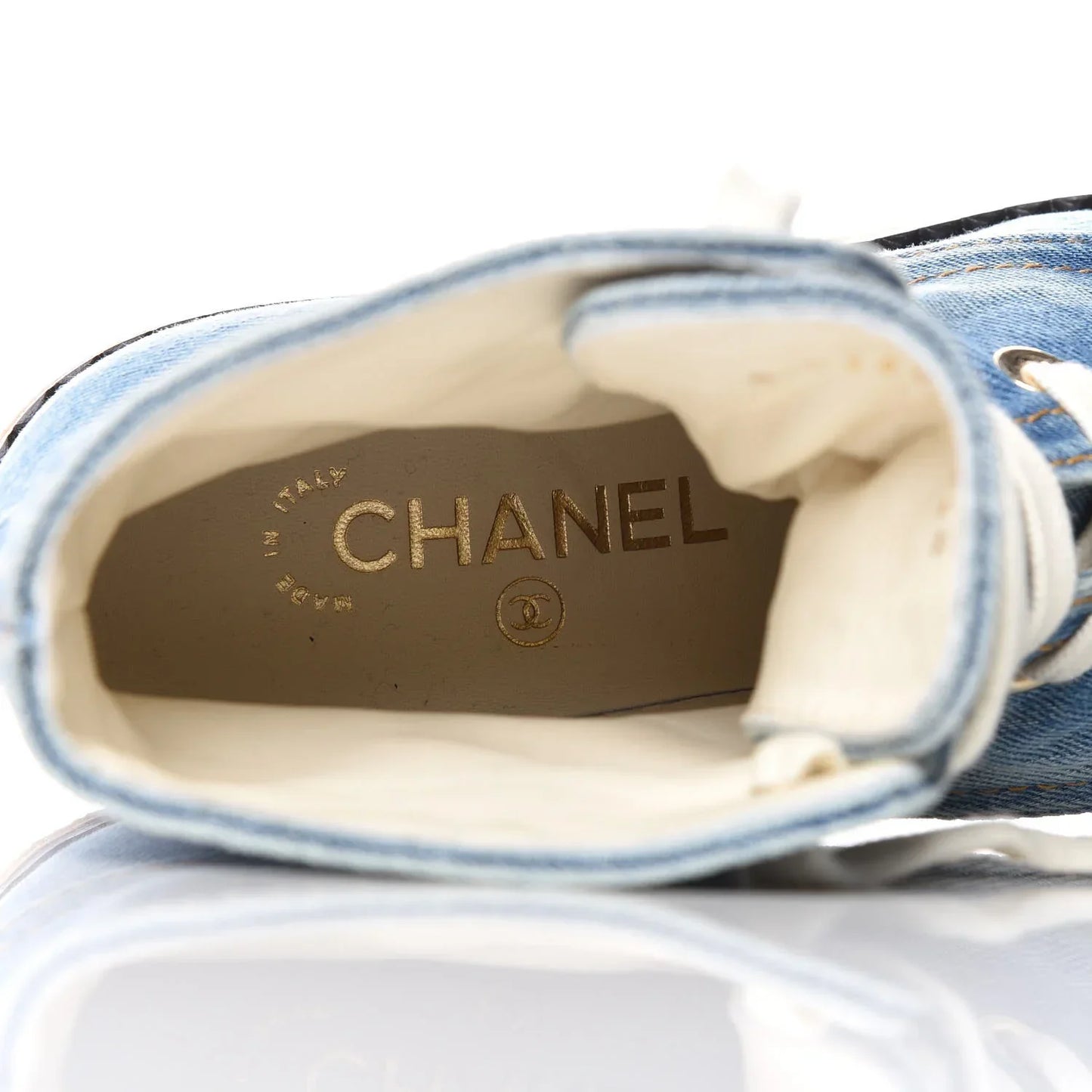 CHANEL LACE UP COMBAT BOOTIES Handbag