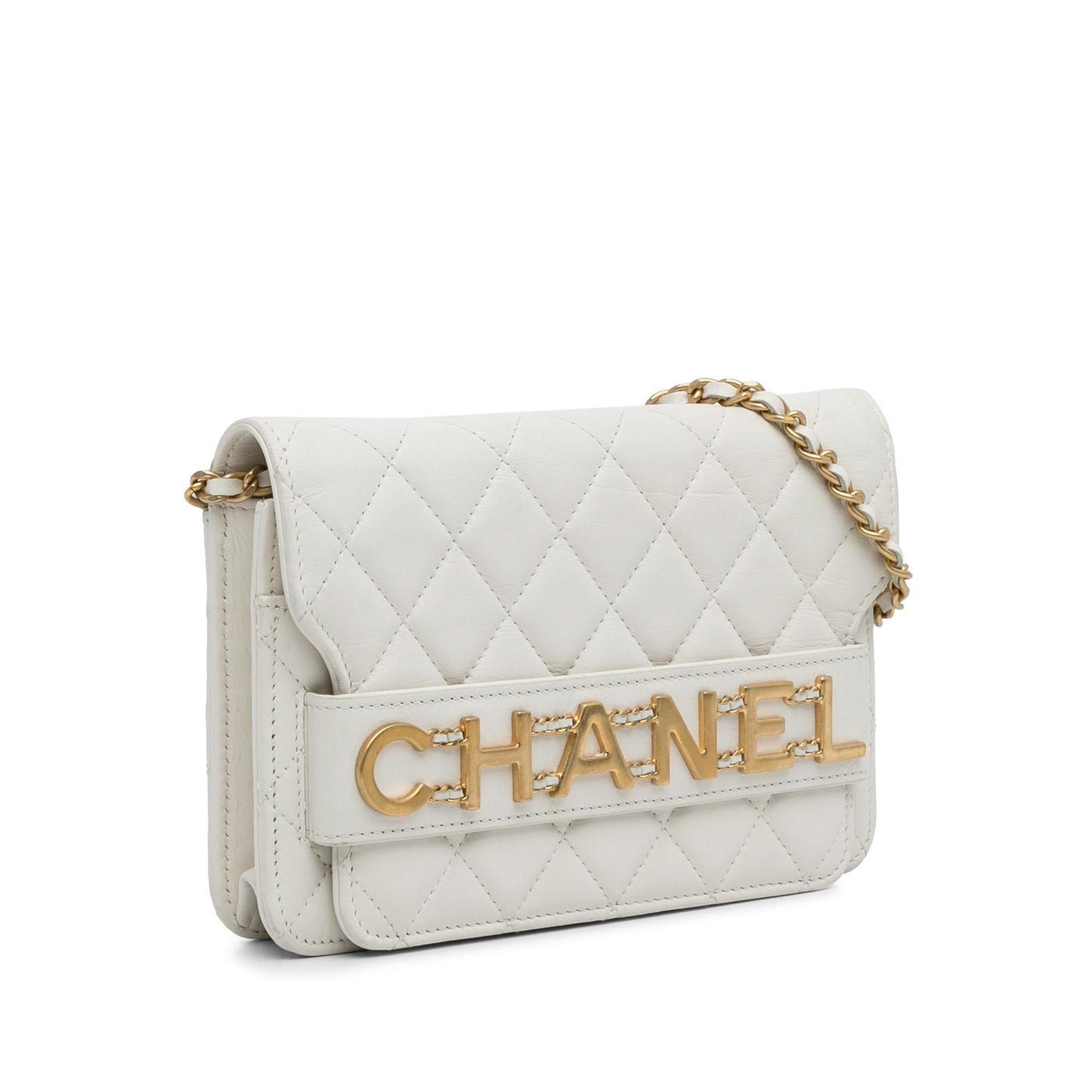 Chanel Enchained Flap Wallet on Chain (SHG-bl91Yx) Crossbody