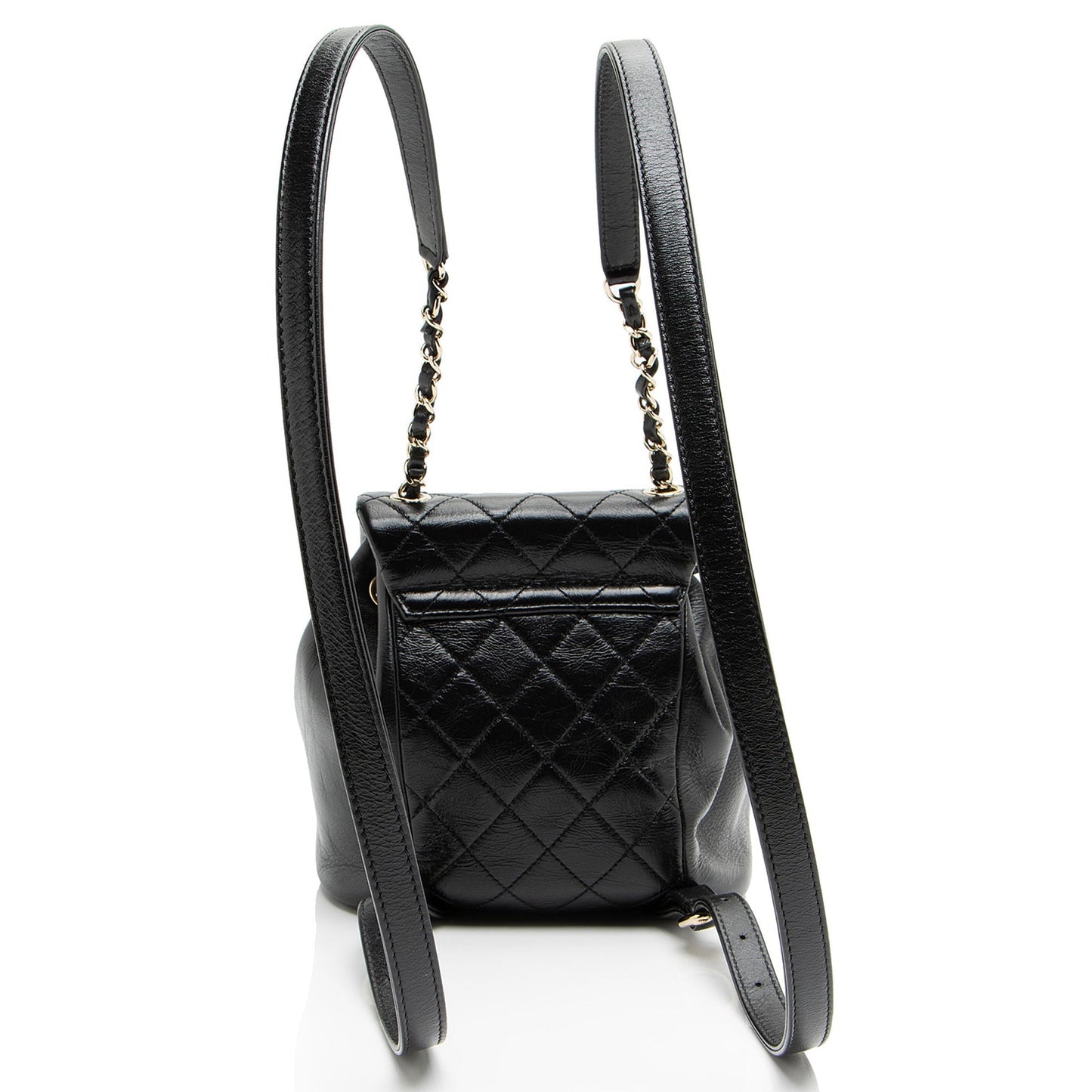 Chanel Glazed Calfskin Duma Small Backpack