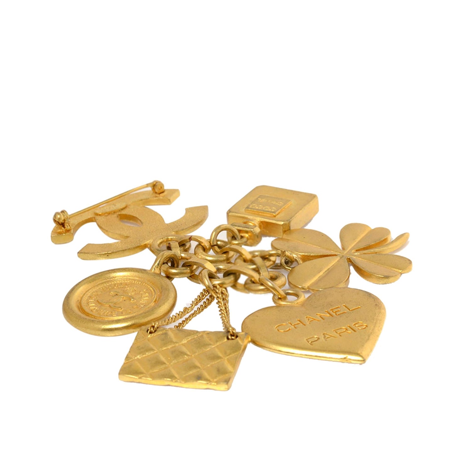 Chanel Icon Charms Pin Brooch (SHG-USIZCH) Handbag