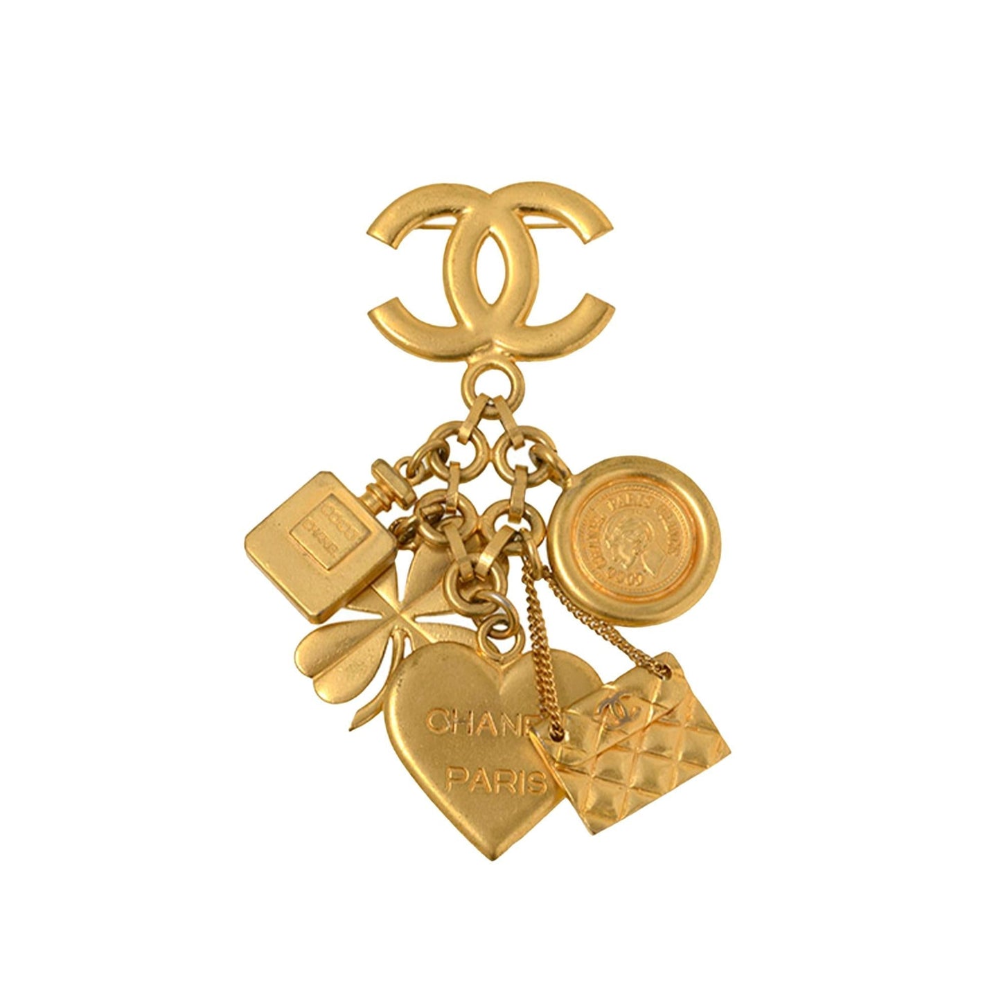 Chanel Icon Charms Pin Brooch (SHG-USIZCH) Handbag