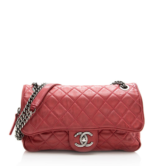 Chanel Iridescent Calfskin Shiva Small Flap Shoulder Bag - FINAL (SHF-17790)