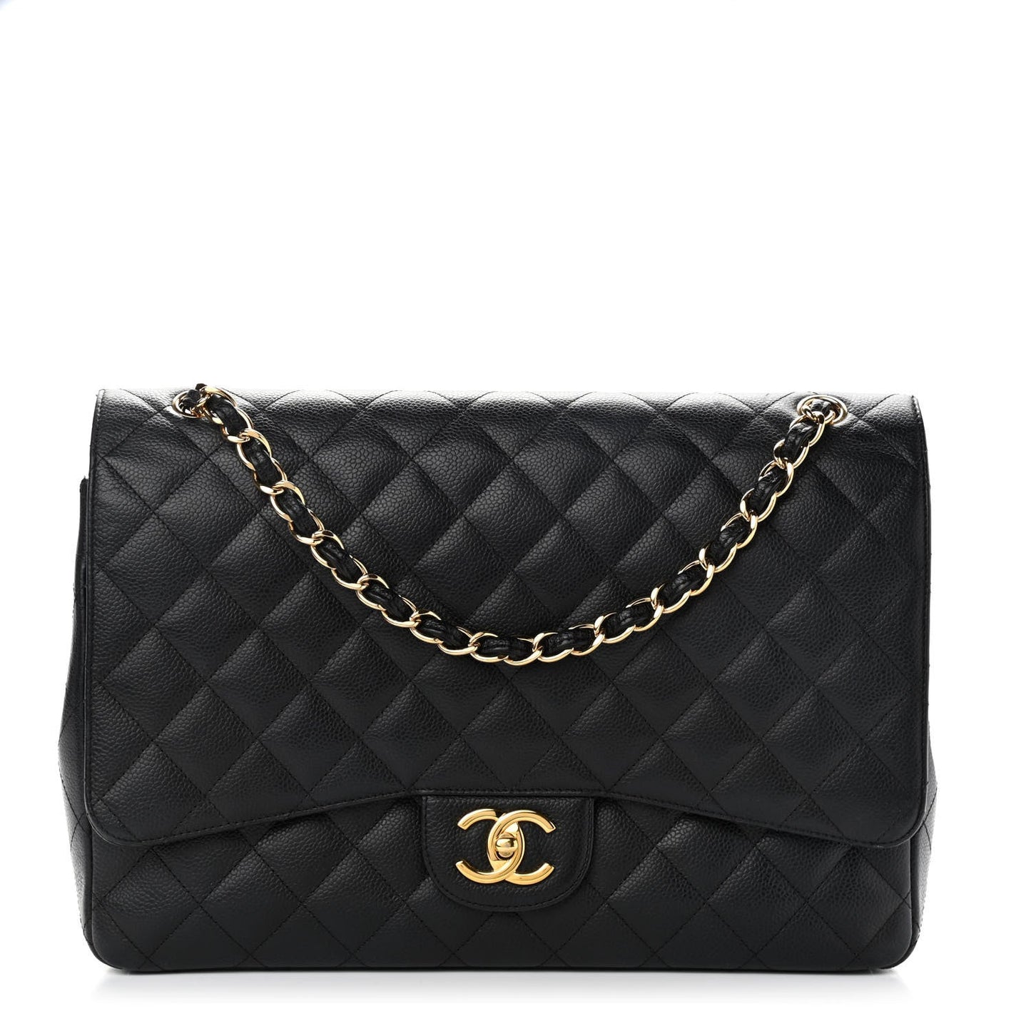 Chanel CAVIAR QUILTED JUMBO DOUBLE FLAP Bag