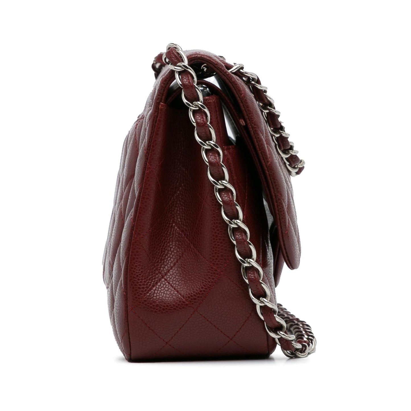 Chanel Jumbo Classic Caviar Double Flap (SHG-KjVUlS) Shoulder Bag