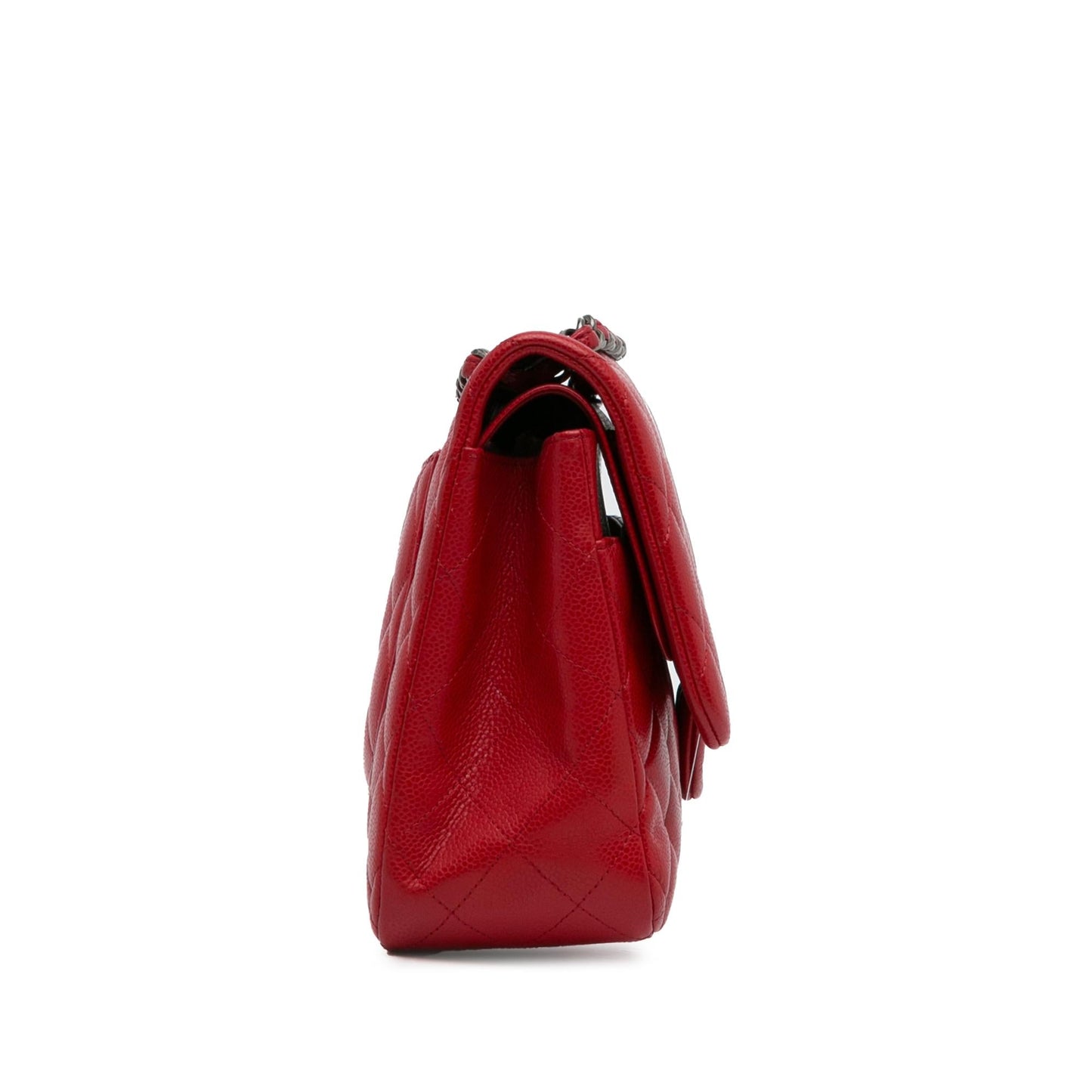 Chanel Jumbo Classic Caviar Double Flap (SHG-rzSVwh) Shoulder Bag