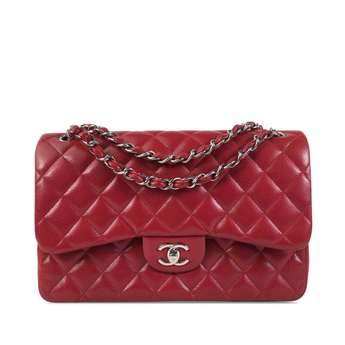 Chanel Jumbo Classic Caviar Double Flap (SHG-mP5ILT) Shoulder Bag
