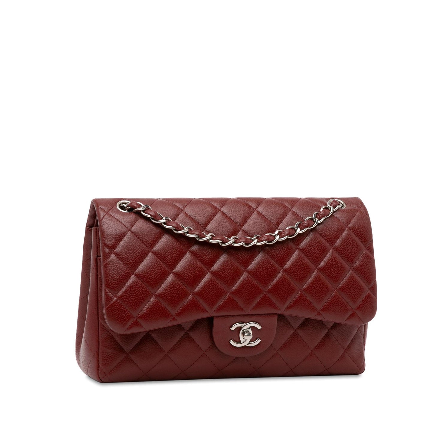 Chanel Jumbo Classic Caviar Double Flap (SHG-Hagc07) Shoulder Bag