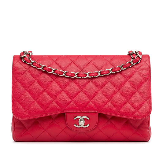 Chanel Jumbo Classic Caviar Double Flap (SHG-oyJkrl) Shoulder Bag