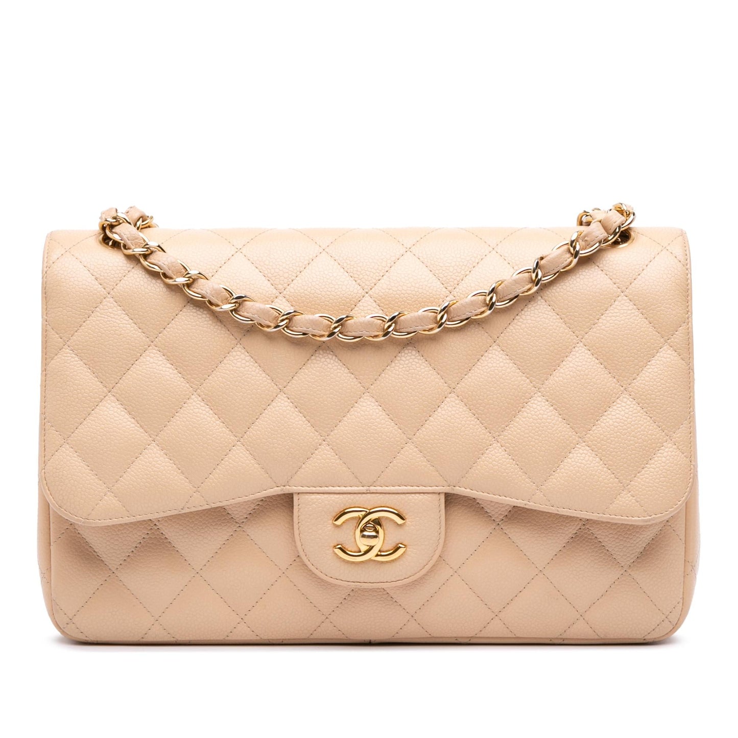 Chanel Jumbo Classic Caviar Double Flap