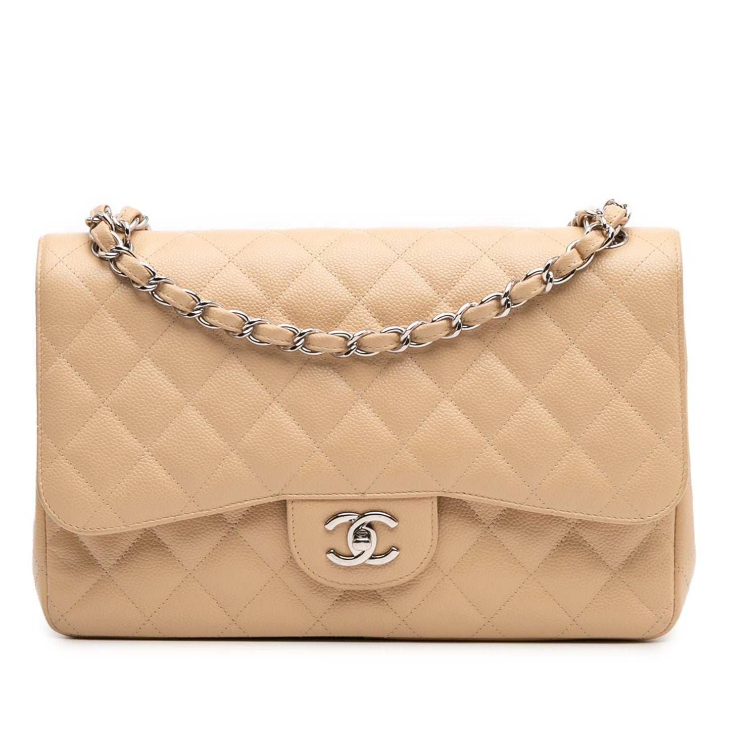 Chanel Jumbo Classic Caviar Double Flap