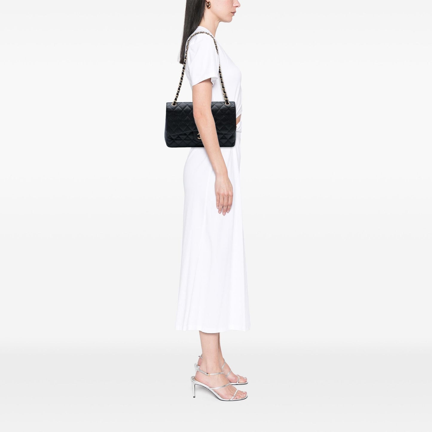 Chanel Jumbo Classic Caviar Double Flap