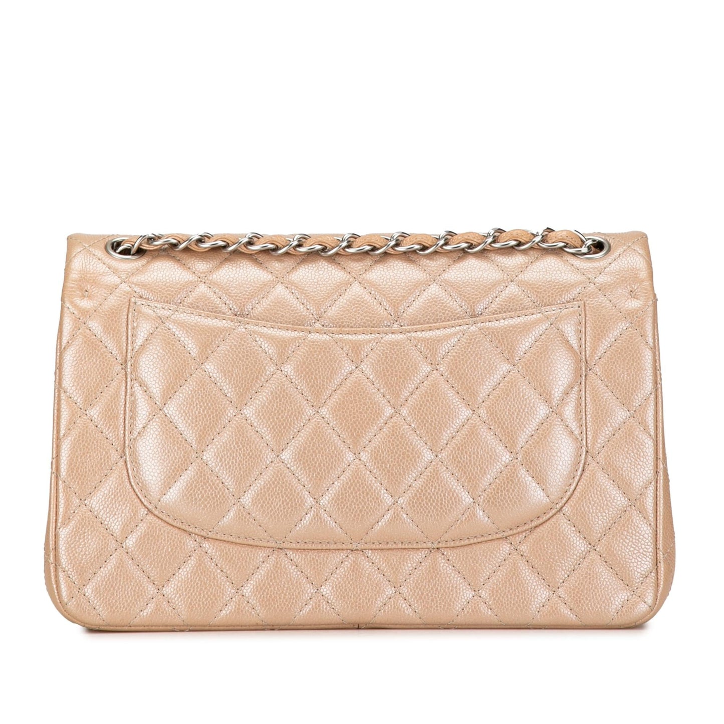 Chanel Jumbo Classic Iridescent Caviar Double Flap (SHG-UyNX9I) Shoulder Bag