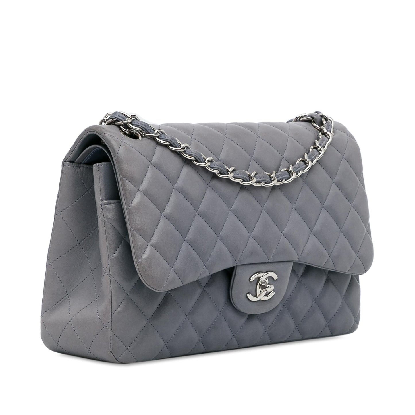 Chanel Jumbo Classic Lambskin Double Flap (SHG-YF7bft) Shoulder Bag