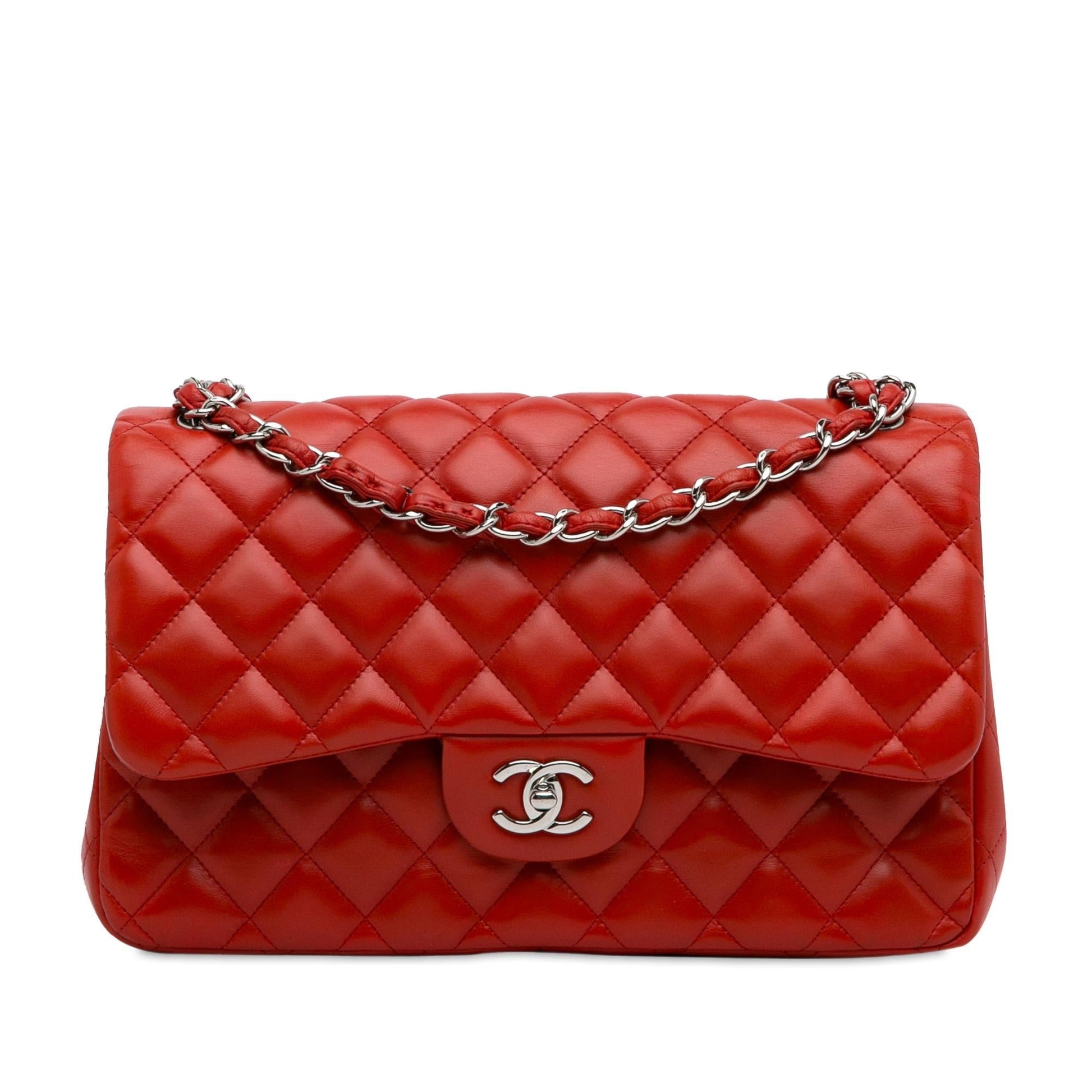 Chanel Jumbo Classic Lambskin Double Flap (SHG-Y3xCAz) Shoulder Bag