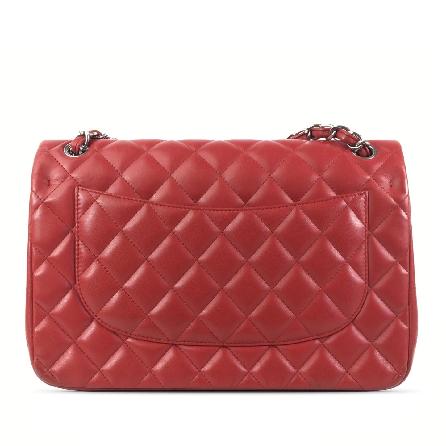 Chanel Jumbo Classic Lambskin Double Flap (SHG-430UAz) Shoulder Bag