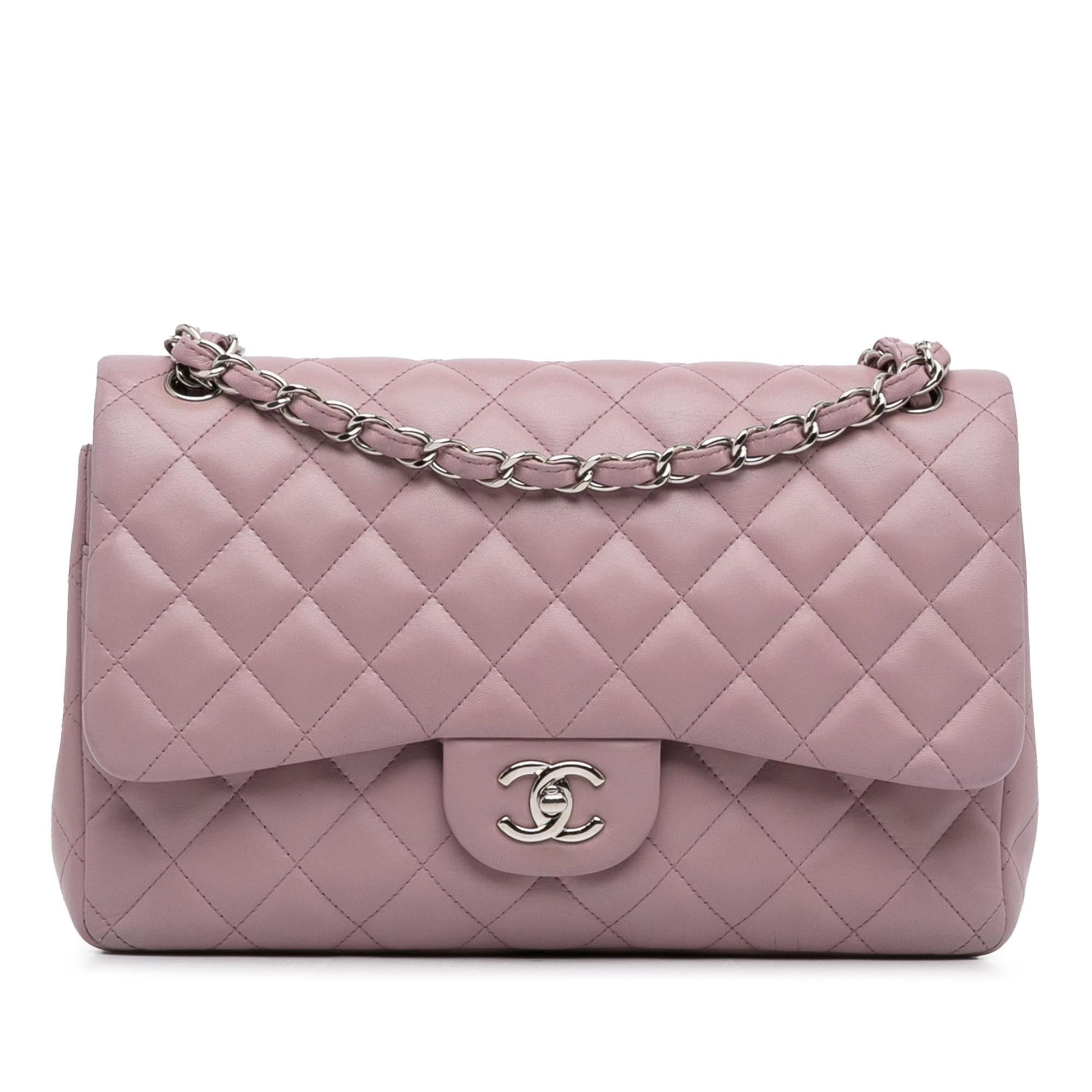 Chanel Jumbo Classic Lambskin Double Flap (SHG-YKf1S1) Shoulder Bag