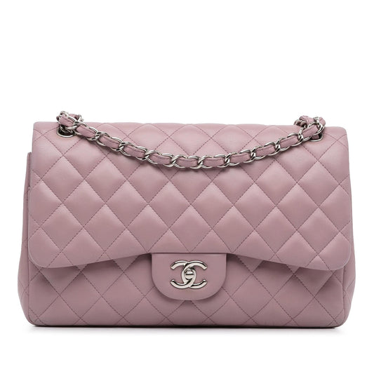 Chanel Jumbo Classic Lambskin Double Flap (SHG-YKf1S1) Shoulder Bag