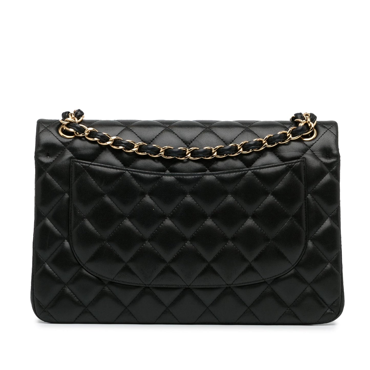 Chanel Jumbo Classic Lambskin Double Flap (SHG-yj9hwp) Shoulder Bag