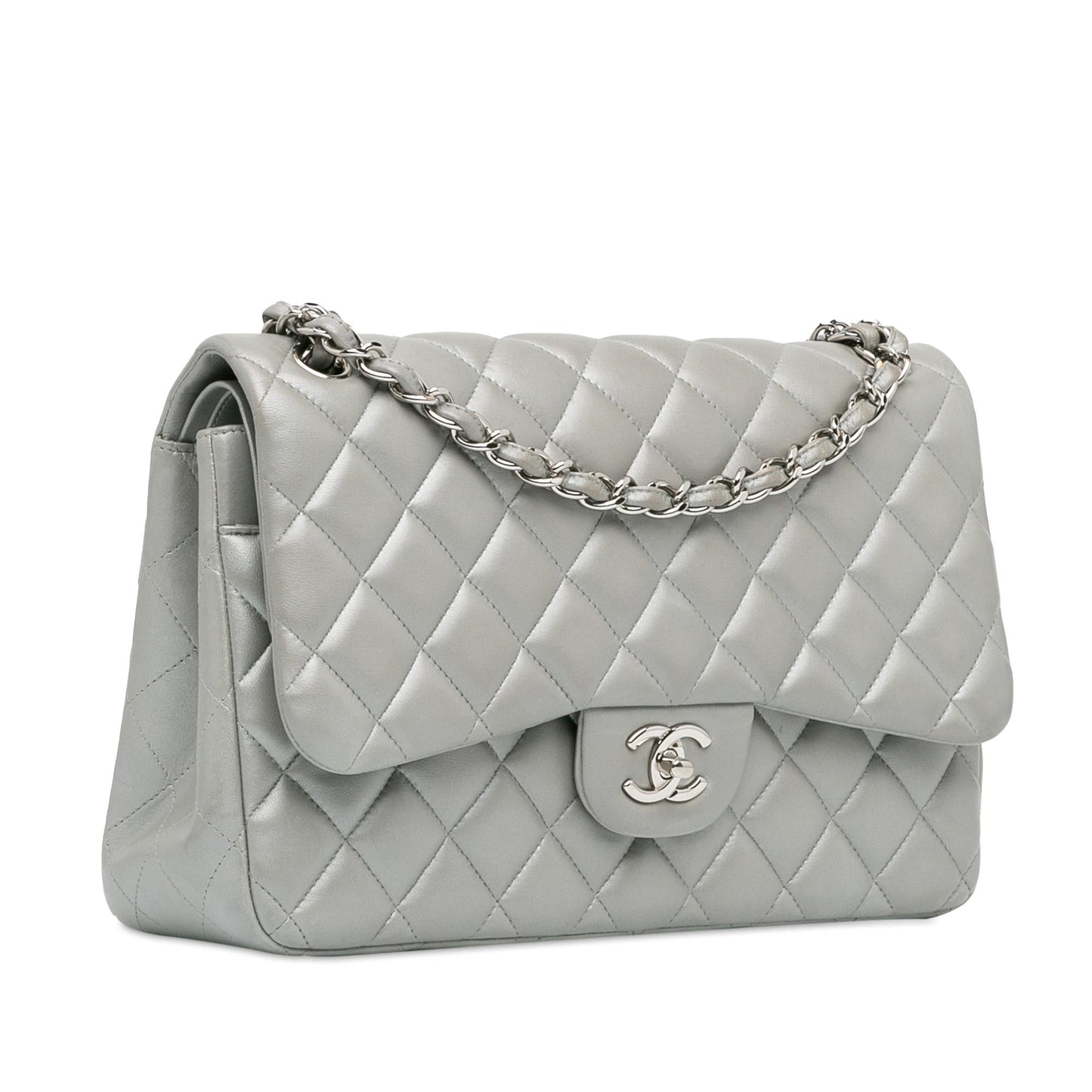 Chanel Jumbo Classic Lambskin Double Flap (SHG-FFE2dS) Shoulder Bag