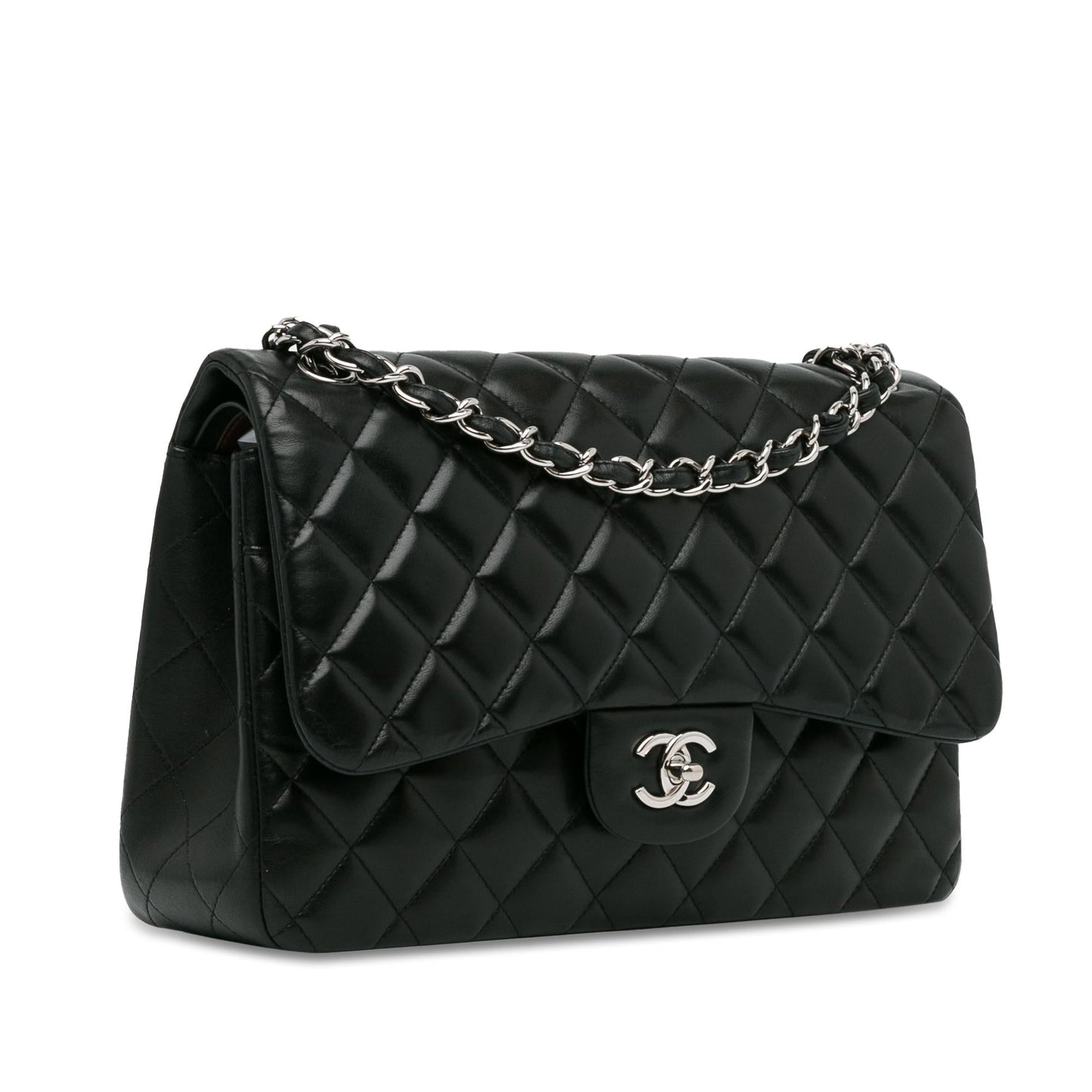 Chanel Jumbo Classic Lambskin Double Flap (SHG-KQtcrc) Shoulder Bag
