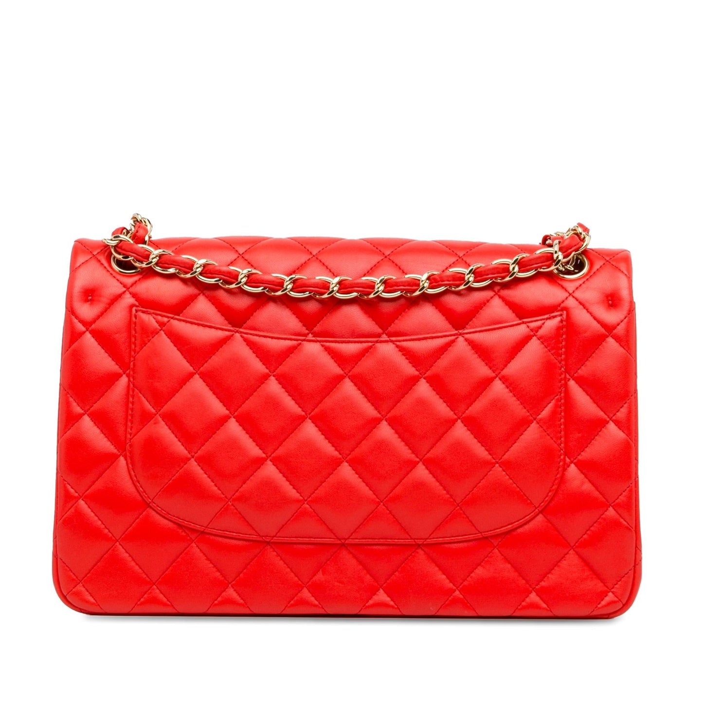 Chanel Jumbo Classic Lambskin Double Flap (SHG-UmY2Vt) Shoulder Bag