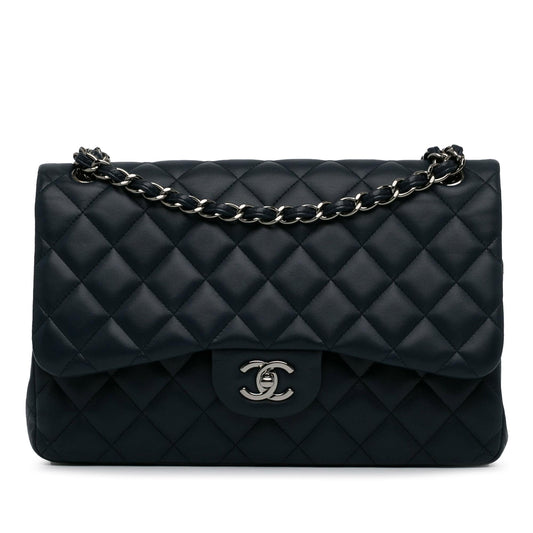 Chanel Jumbo Classic Lambskin Double Flap (SHG-uzDCef) Shoulder Bag