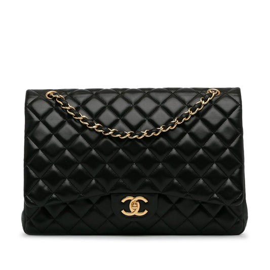 Chanel Jumbo Classic Lambskin Double Flap (SHG-sK91Ny) Shoulder Bag