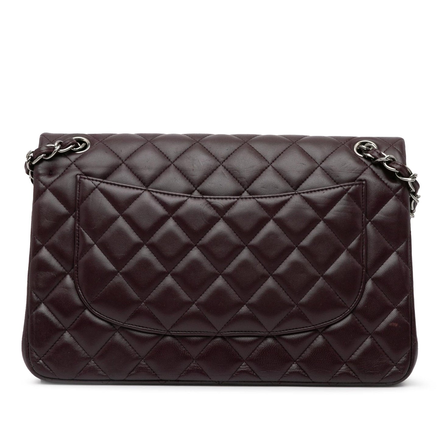 Chanel Jumbo Classic Lambskin Double Flap (SHG-rIFMOP) Shoulder Bag