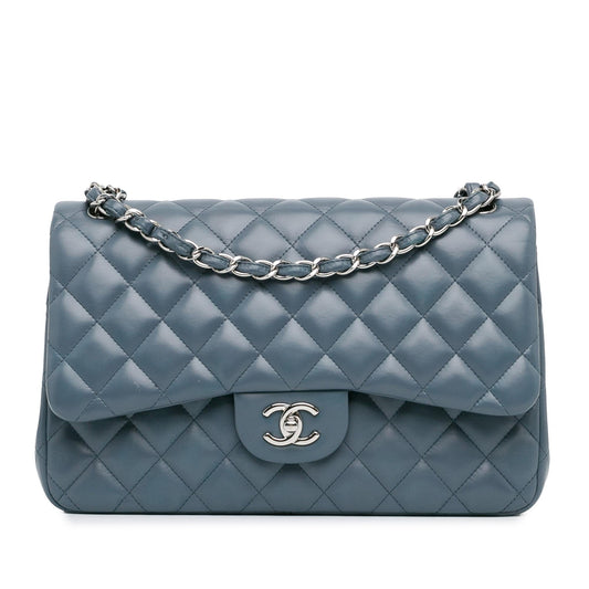 Chanel Jumbo Classic Lambskin Double Flap (SHG-dVtCT7) Shoulder Bag