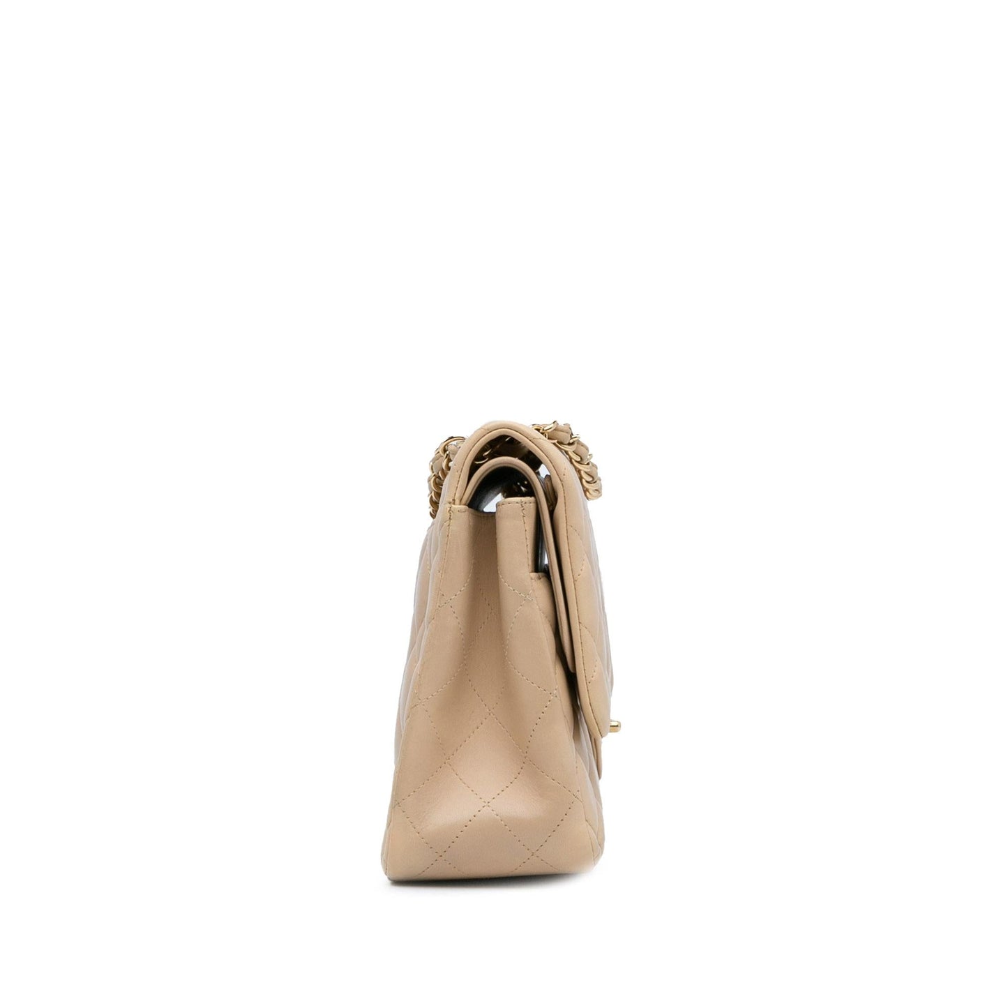 Chanel Jumbo Classic Lambskin Double Flap (SHG-w2q3Kp) Shoulder Bag