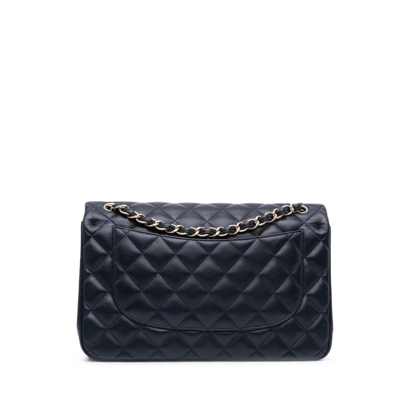 Chanel Jumbo Classic Lambskin Double Flap (SHG-byKwiG) Shoulder Bag