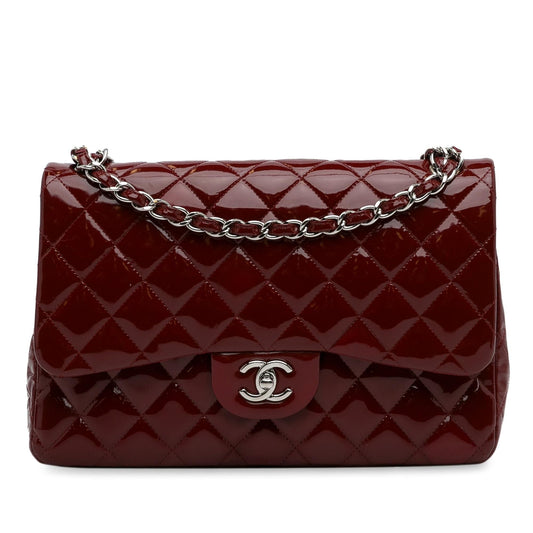 Chanel Jumbo Classic Patent Double Flap (SHG-xpIJe0) Shoulder Bag