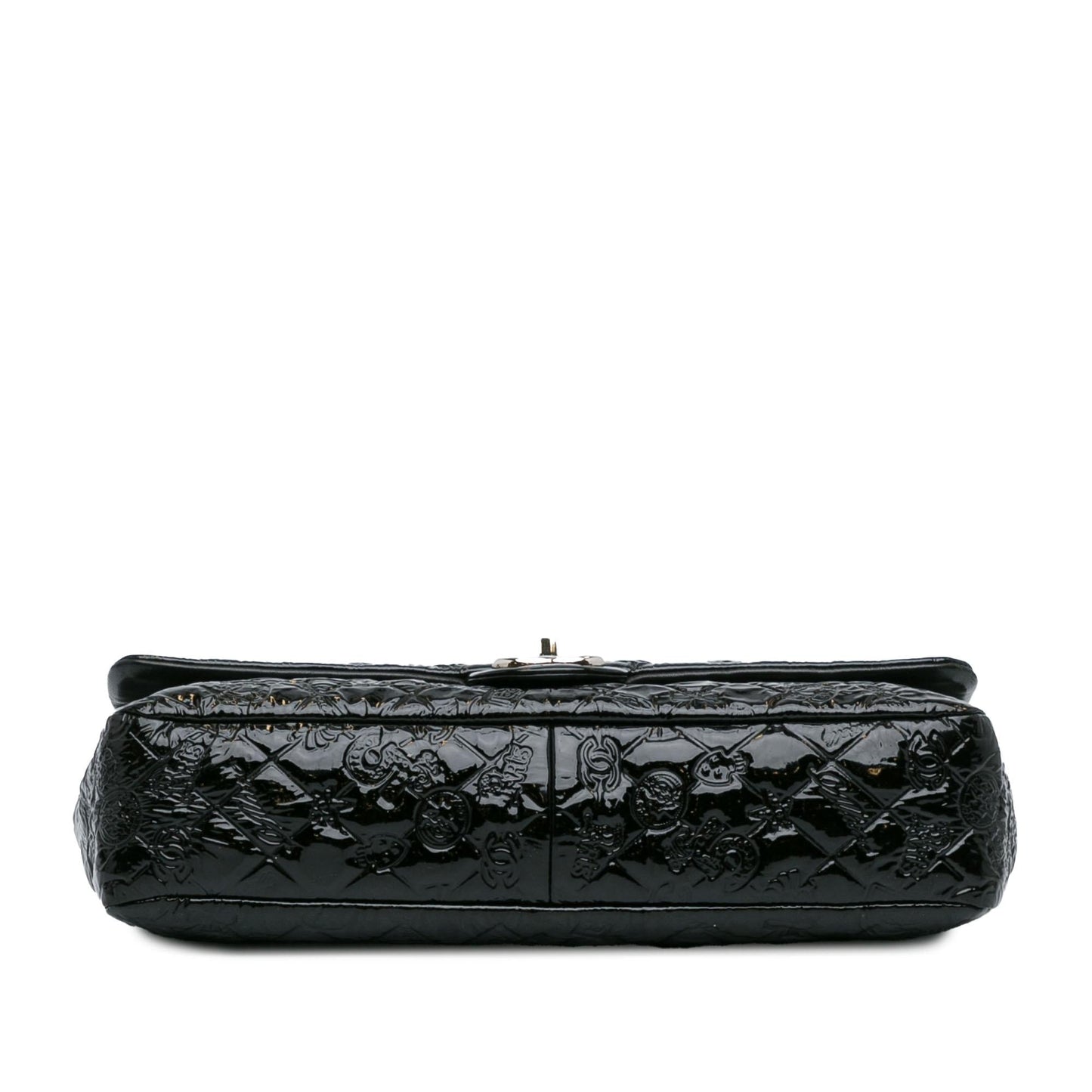 Chanel Jumbo Patent Lucky Symbols Flap (SHG-IatIl6) Shoulder Bag