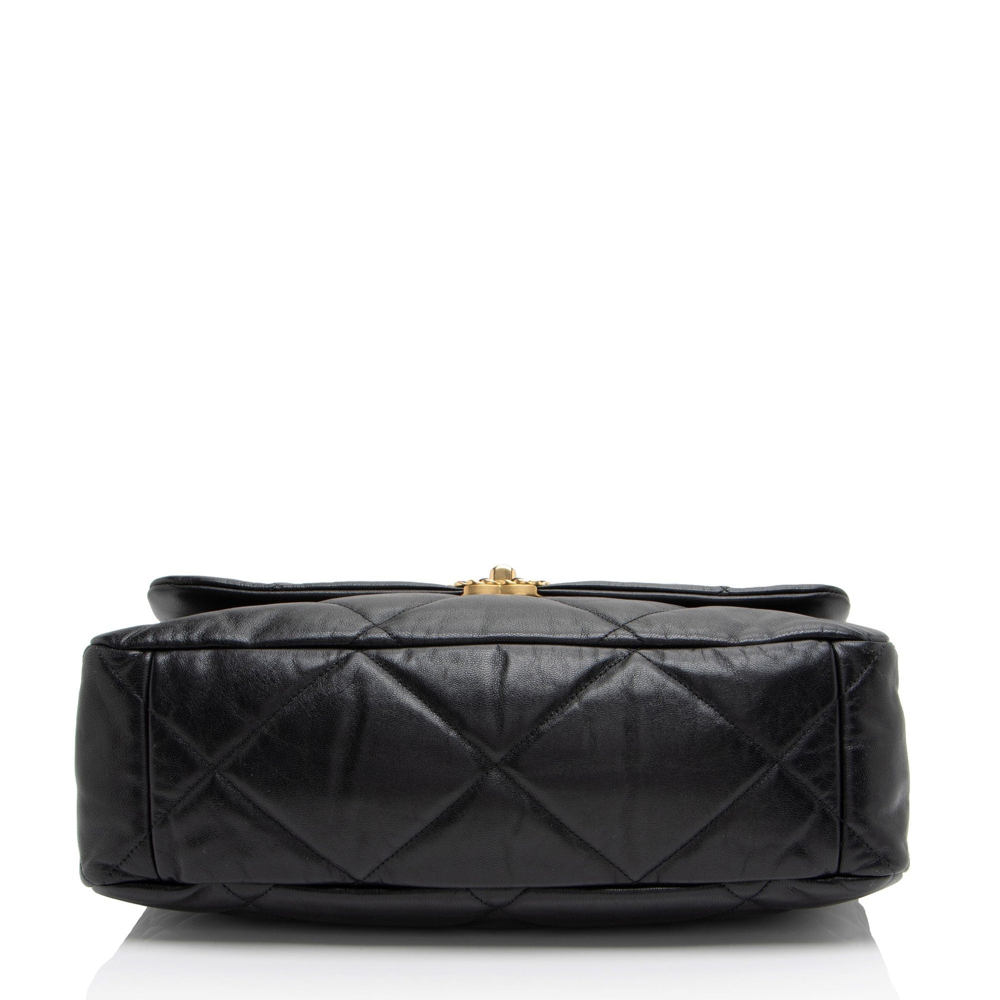Chanel Lambskin 19 Maxi Flap Shoulder Bag