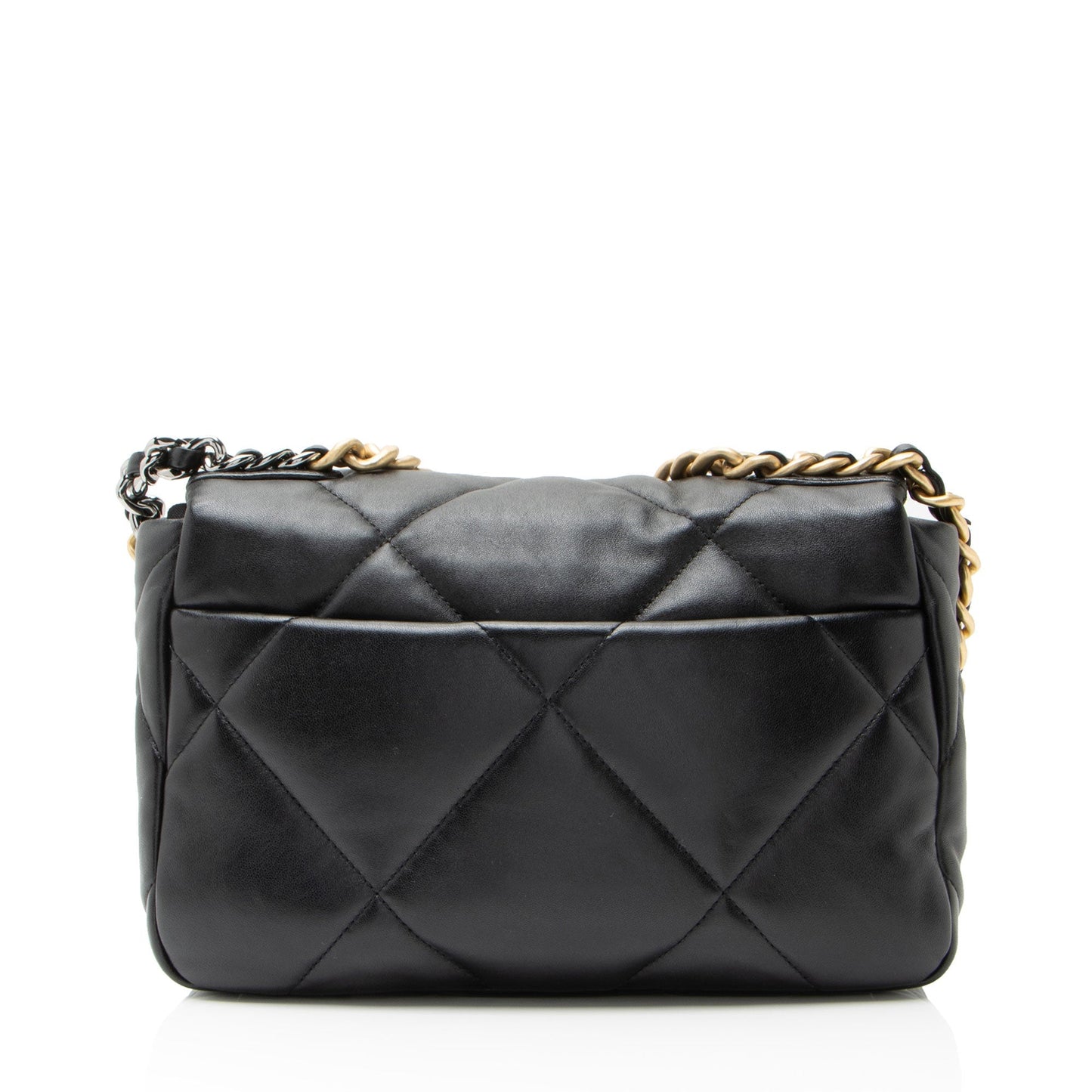 Chanel Lambskin 19 Medium Flap Shoulder Bag