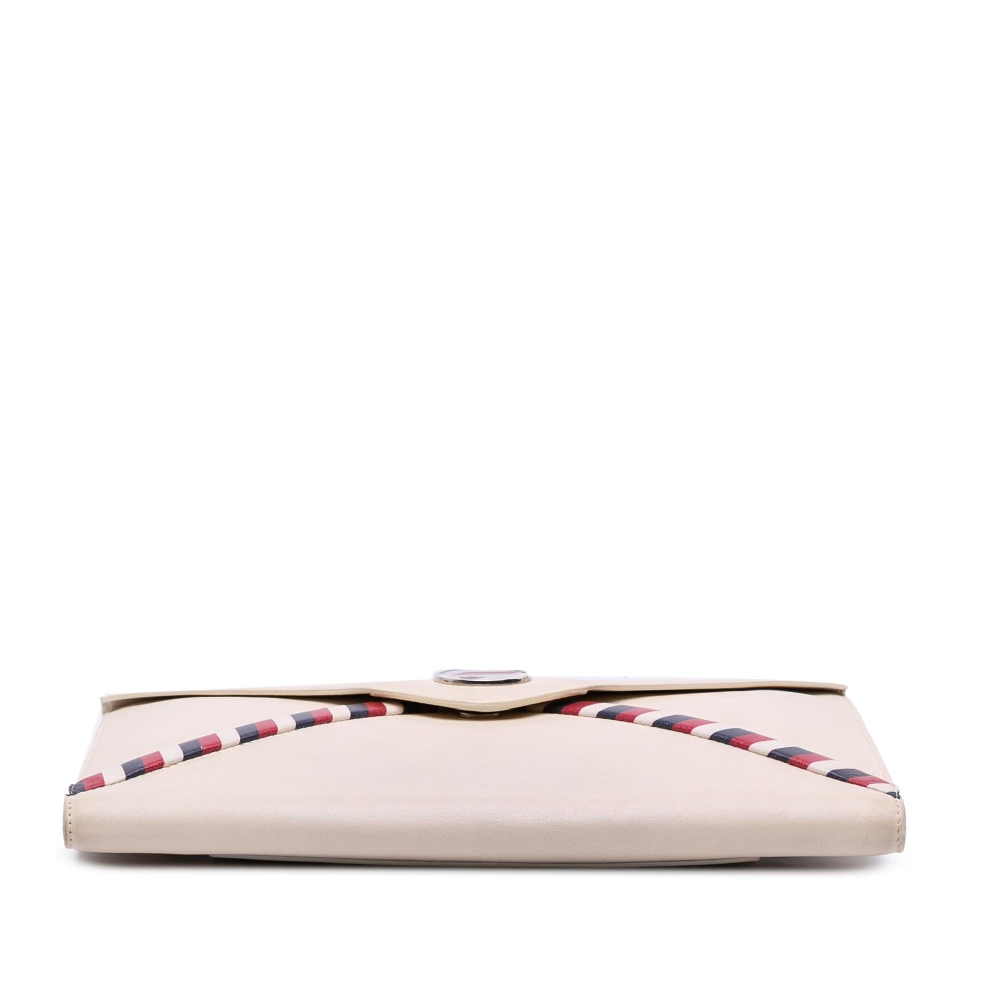 Chanel Lambskin Airlines Envelope Clutch