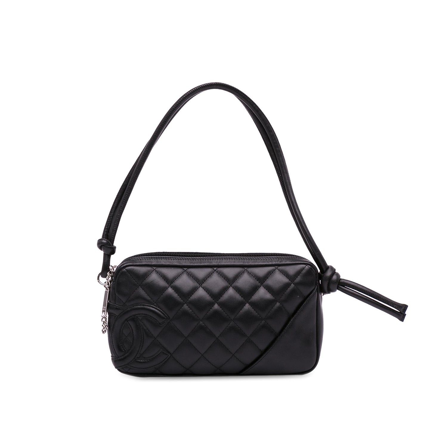 Chanel Lambskin Cambon Ligne Pochette (SHG-XtFtOk) Shoulder Bag