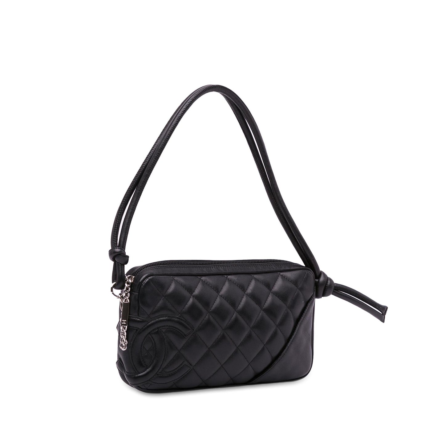 Chanel Lambskin Cambon Ligne Pochette (SHG-XtFtOk) Shoulder Bag